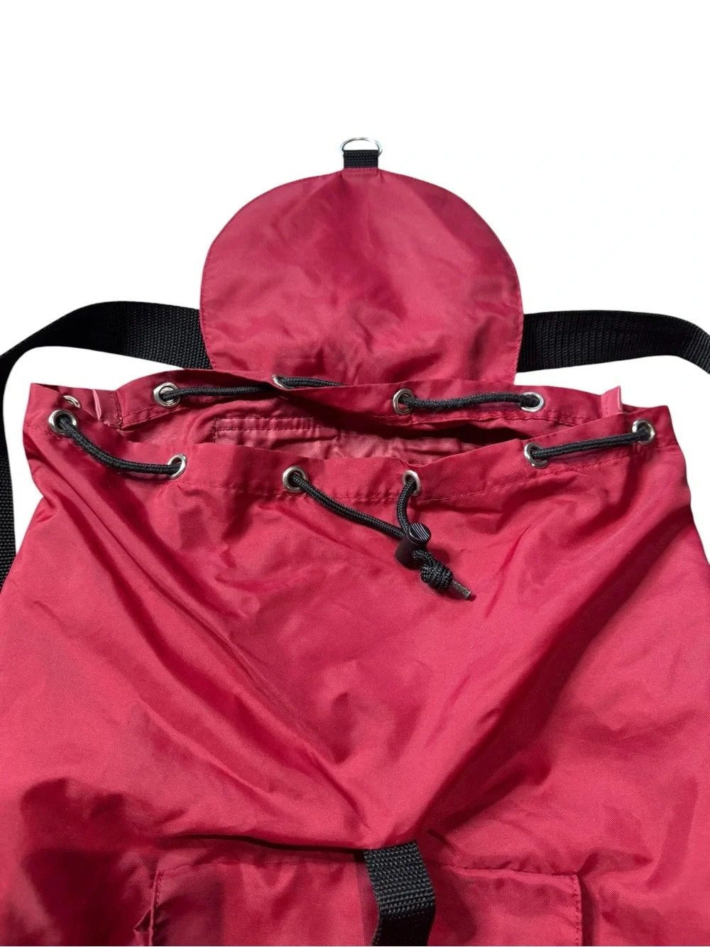 GAP Vintage Y2K Nylon Drawstring Cinching Backpack